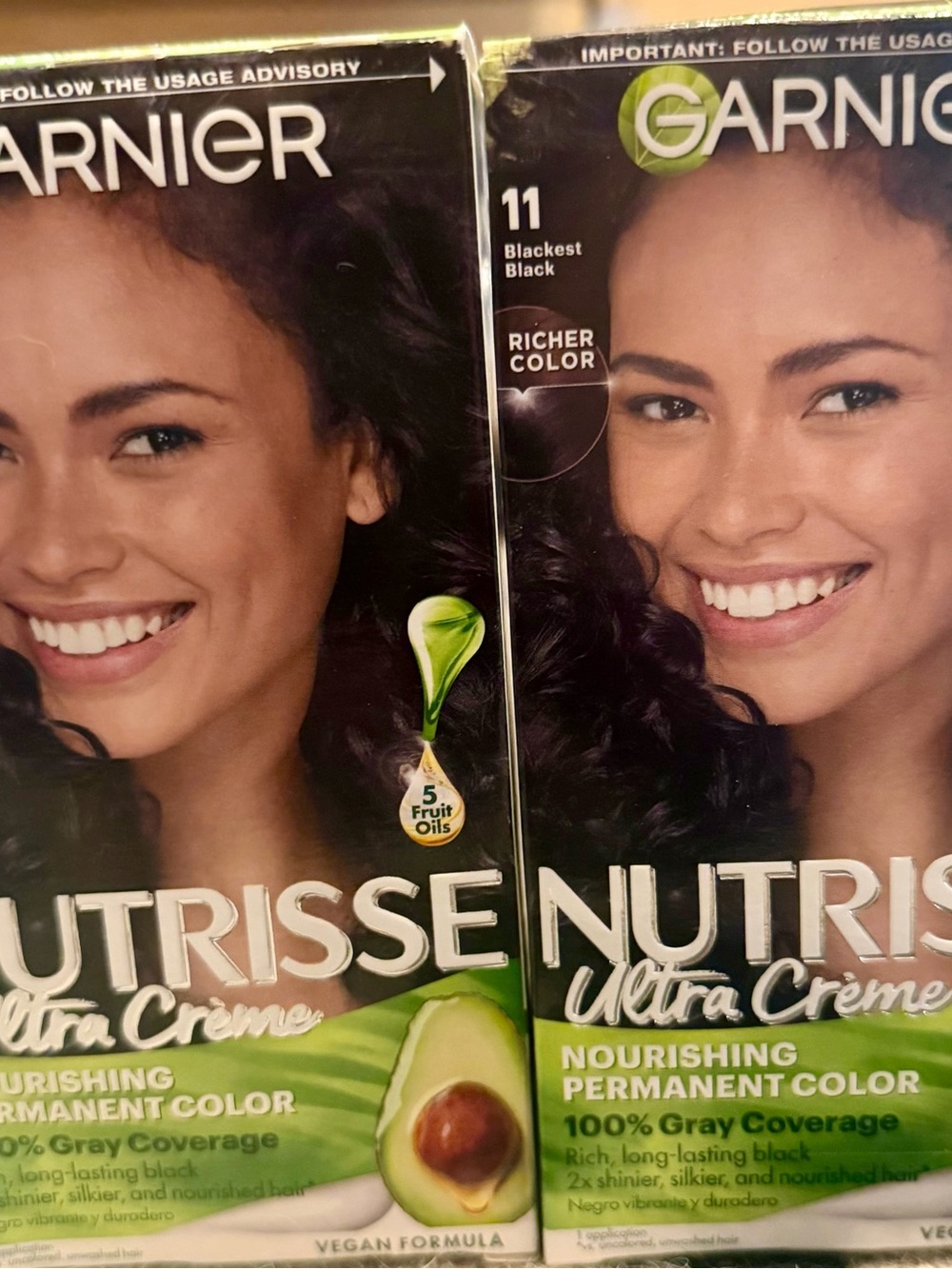 Garnier Nutrisse Ultra Crème Permanent Hair Color - Black (11)